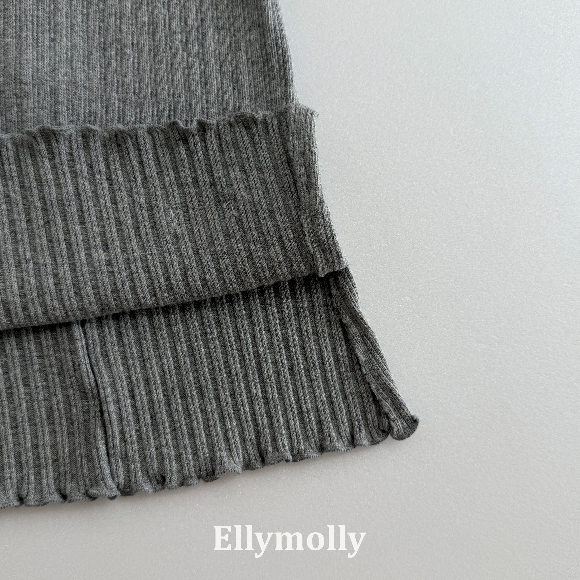 ［ELLY MOLLY］Rib layered camisole tops