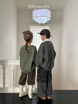 ［ELLY MOLLY］Soft warm camo pants