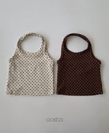 ［Aosta］Choco Chip Halter Neck