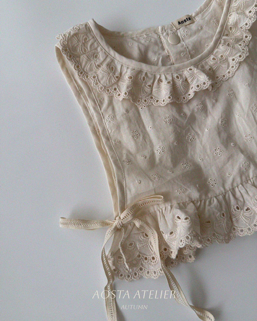 ［Aosta］Lace Olivia Vest