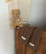 ［Aosta］Knit leg warmer