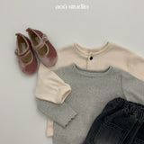 ［aou studio］Joy stripe mellow tops