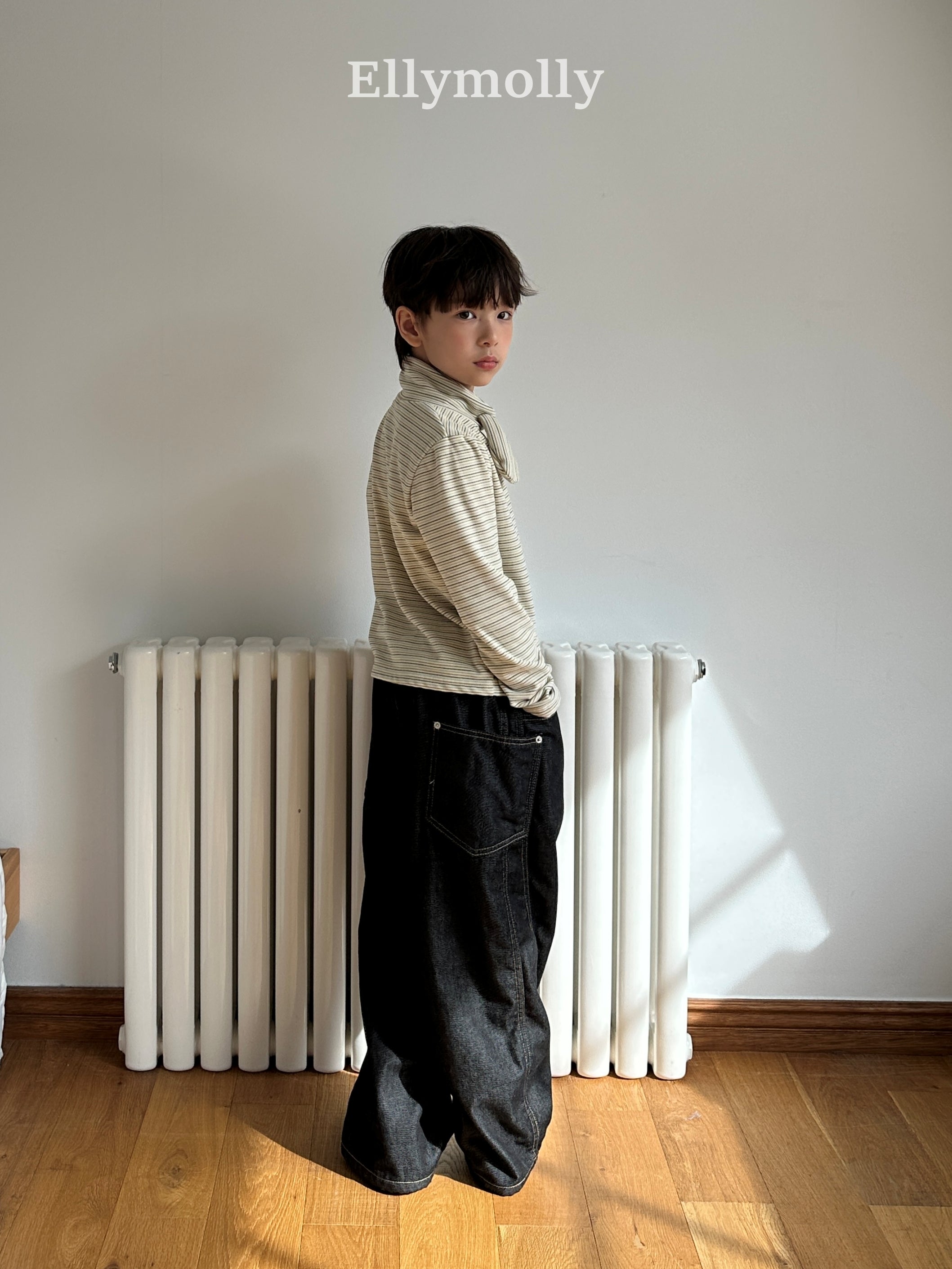 ［ELLY MOLLY］Nua muffler tee