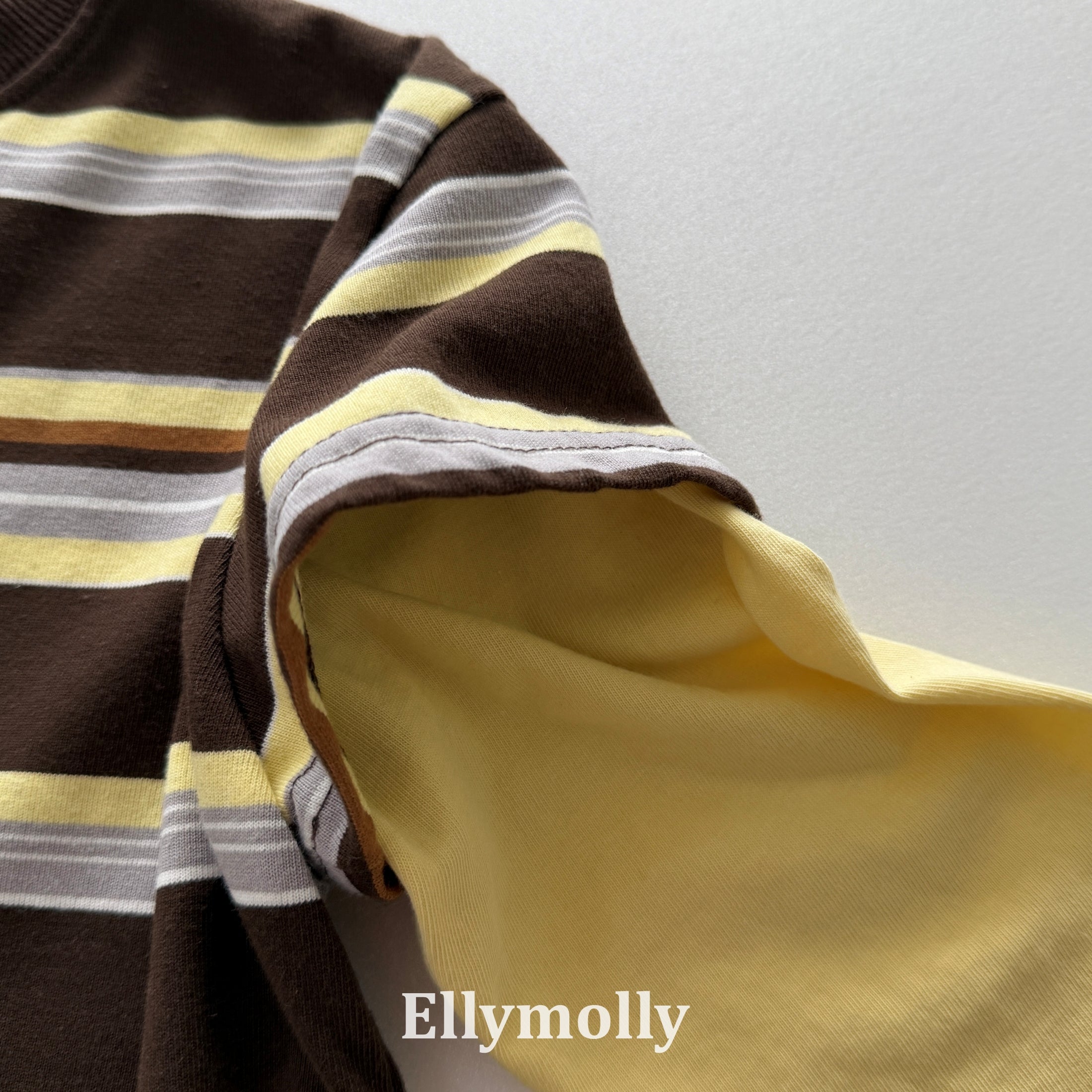 ［ELLY MOLLY］Campus layered tee