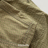 ［ELLY MOLLY］Maison check shirt