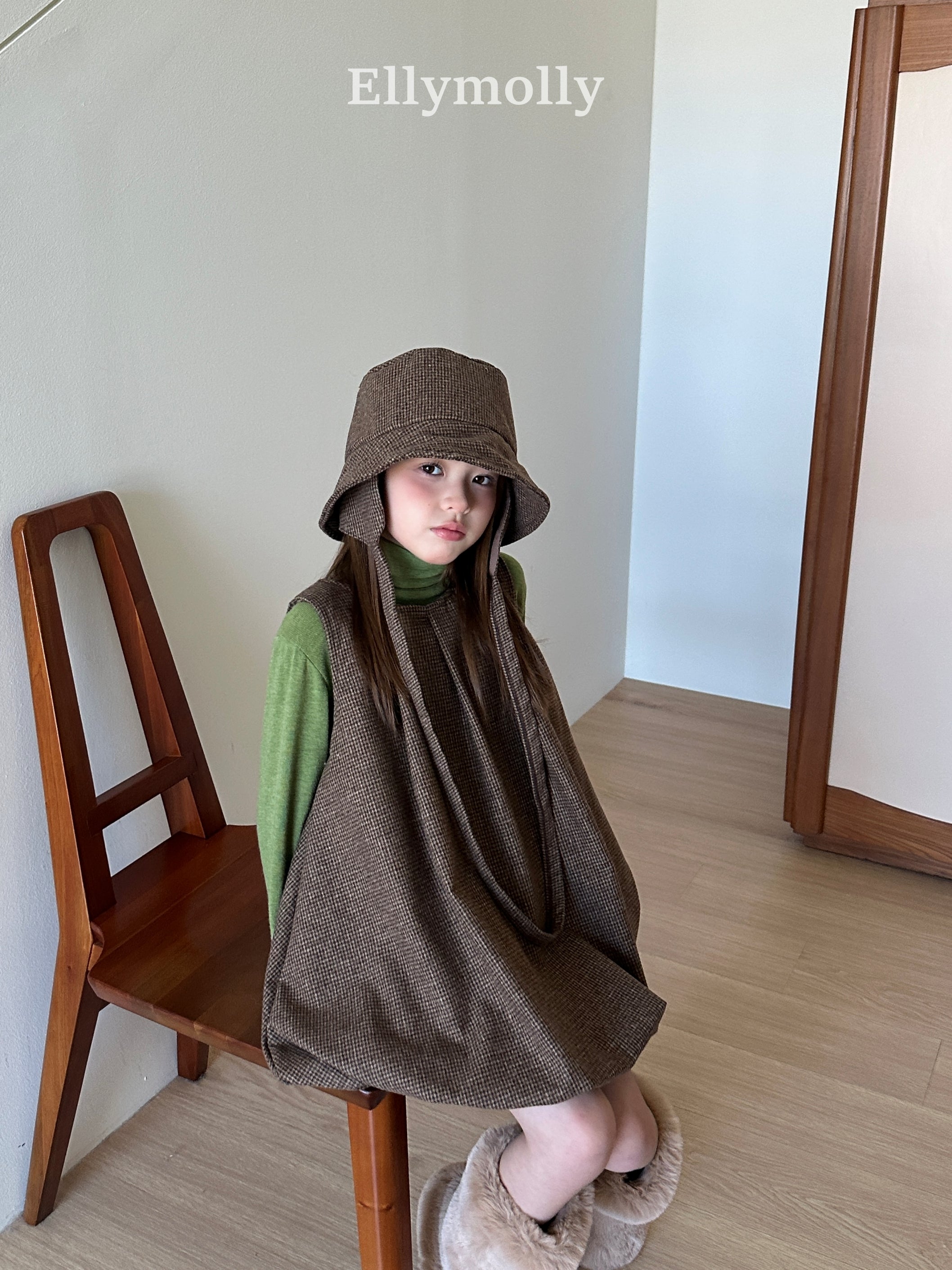 ［ELLY MOLLY］Luna balloon one-piece