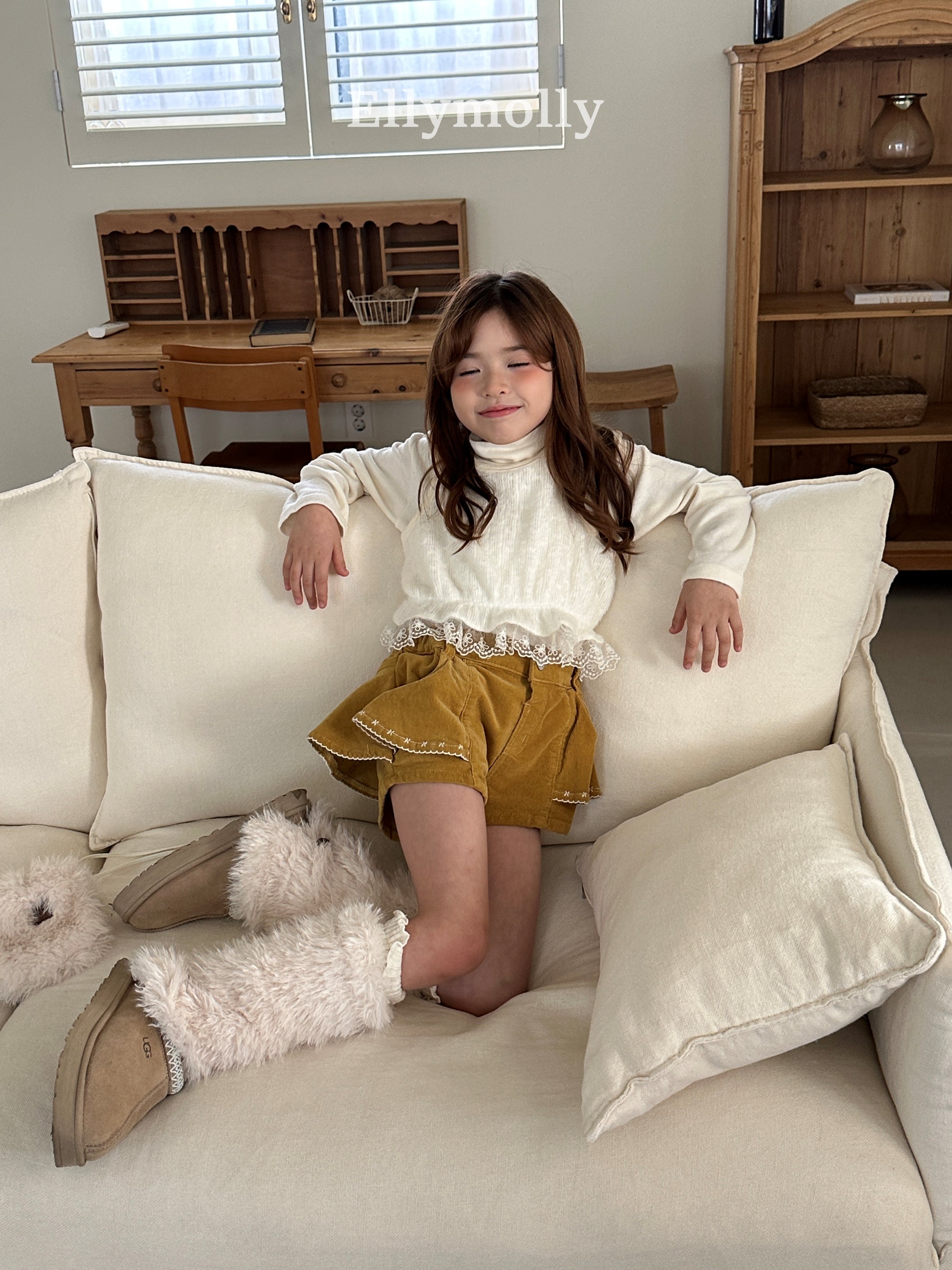 ［ELLY MOLLY］Blooming knit bustier