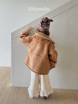 ［ELLY MOLLY］Creamy lace pants