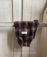 ［Aosta］Check pants