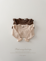 Petit wing knit tops