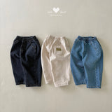 ［Lala land］Wide curveed pants