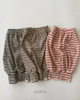 ［Aosta］Crayon Stripe Pants