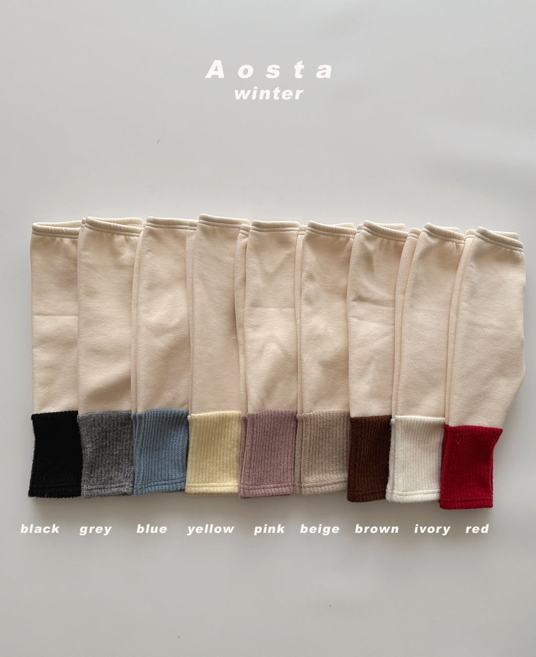［Aosta］Warmer leggings