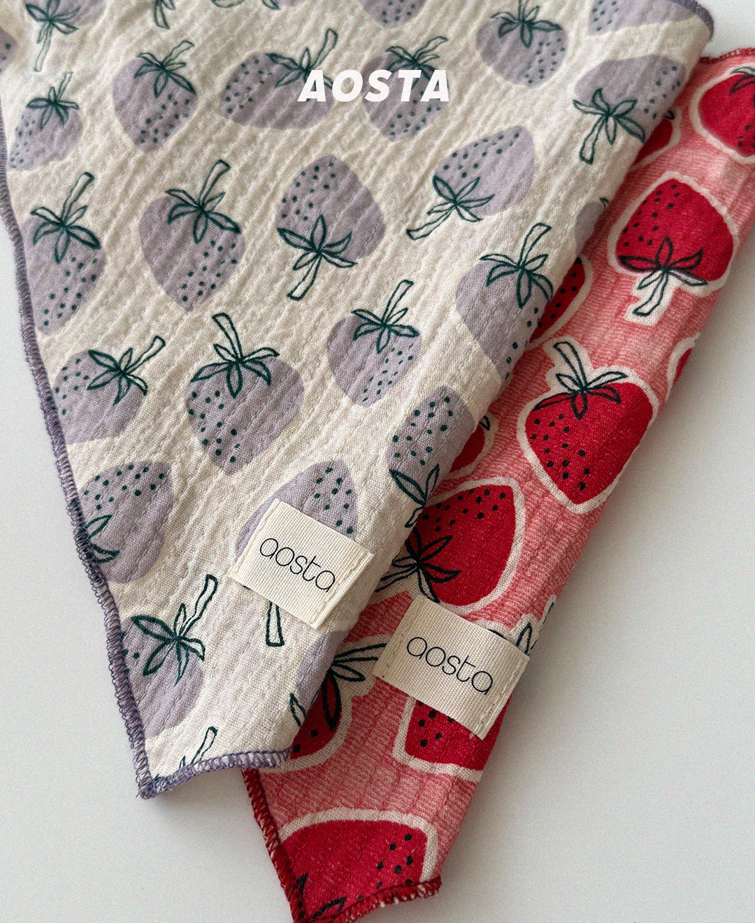 ［Aosta］Strawberry Scarf