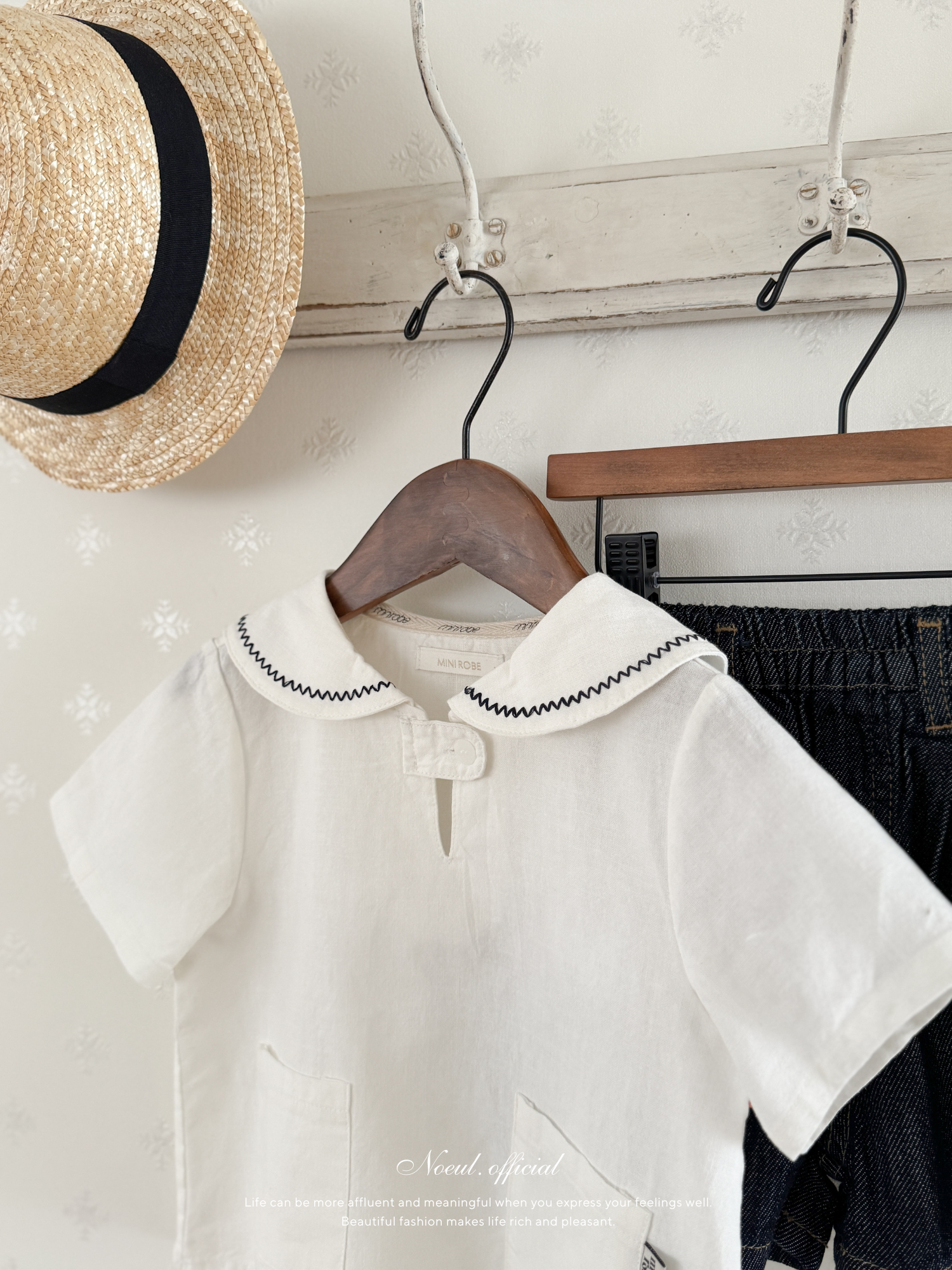 Point sailor shirt