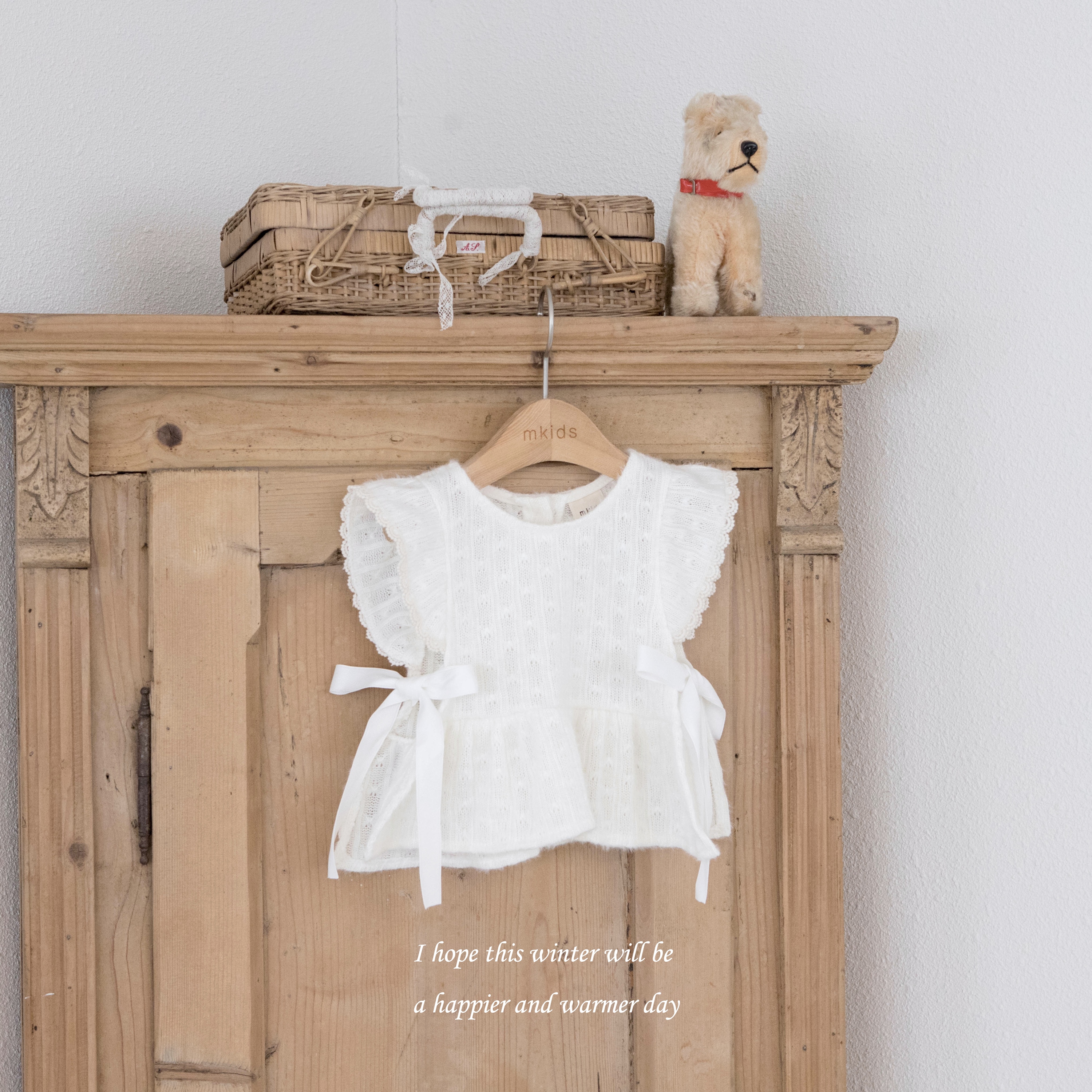 ［mkids］Soft knit bustier
