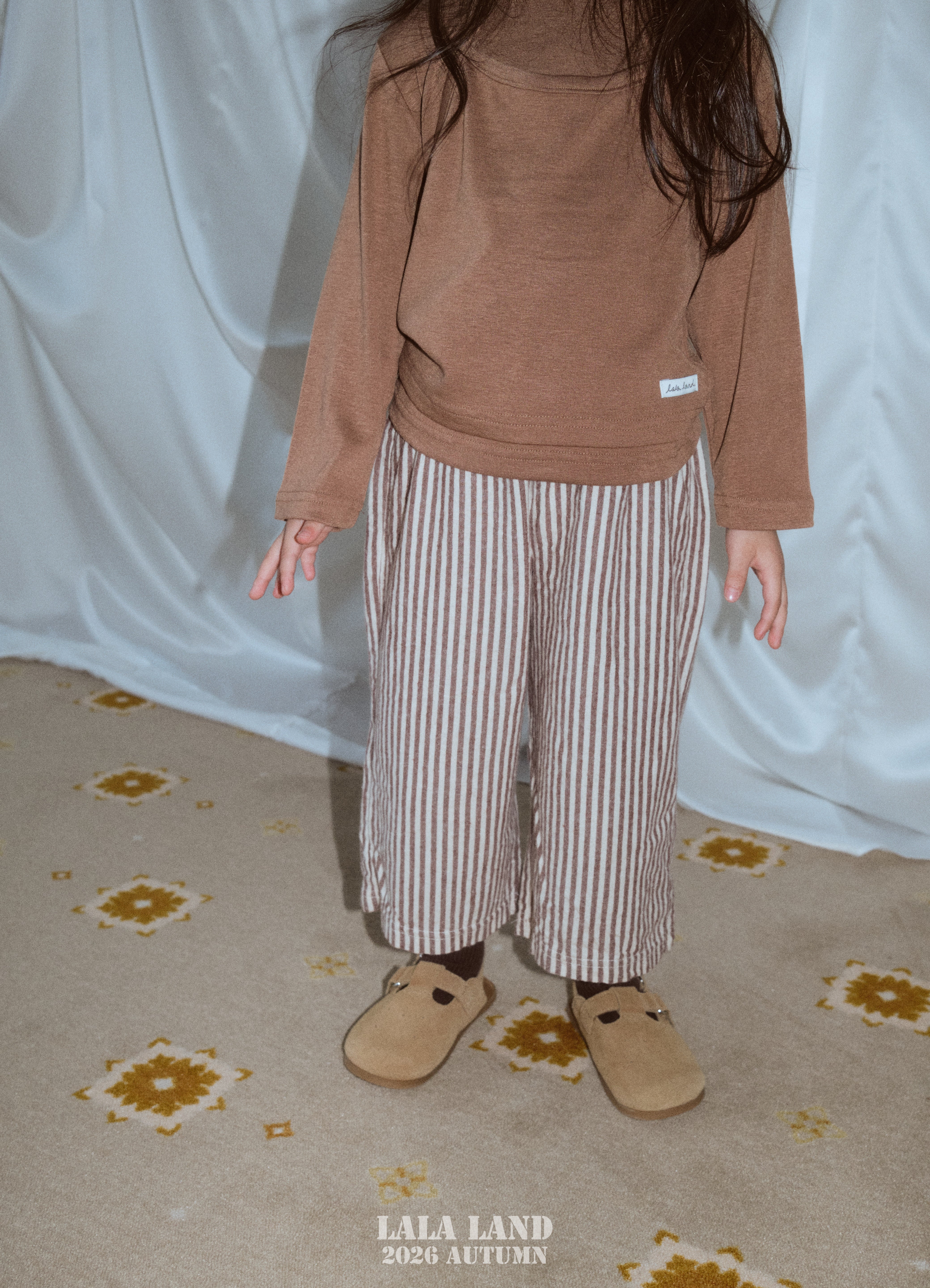 ［Lala land］Coco stripe pants