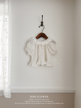 Flower frill blouse (baby & kids)