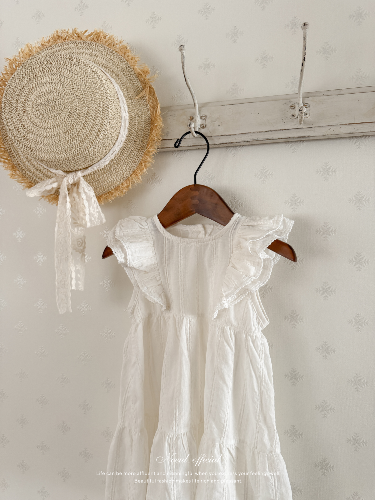 Rozy wing frill one-piece