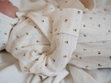 ［peekaboo］Moss newborn bodysuit set