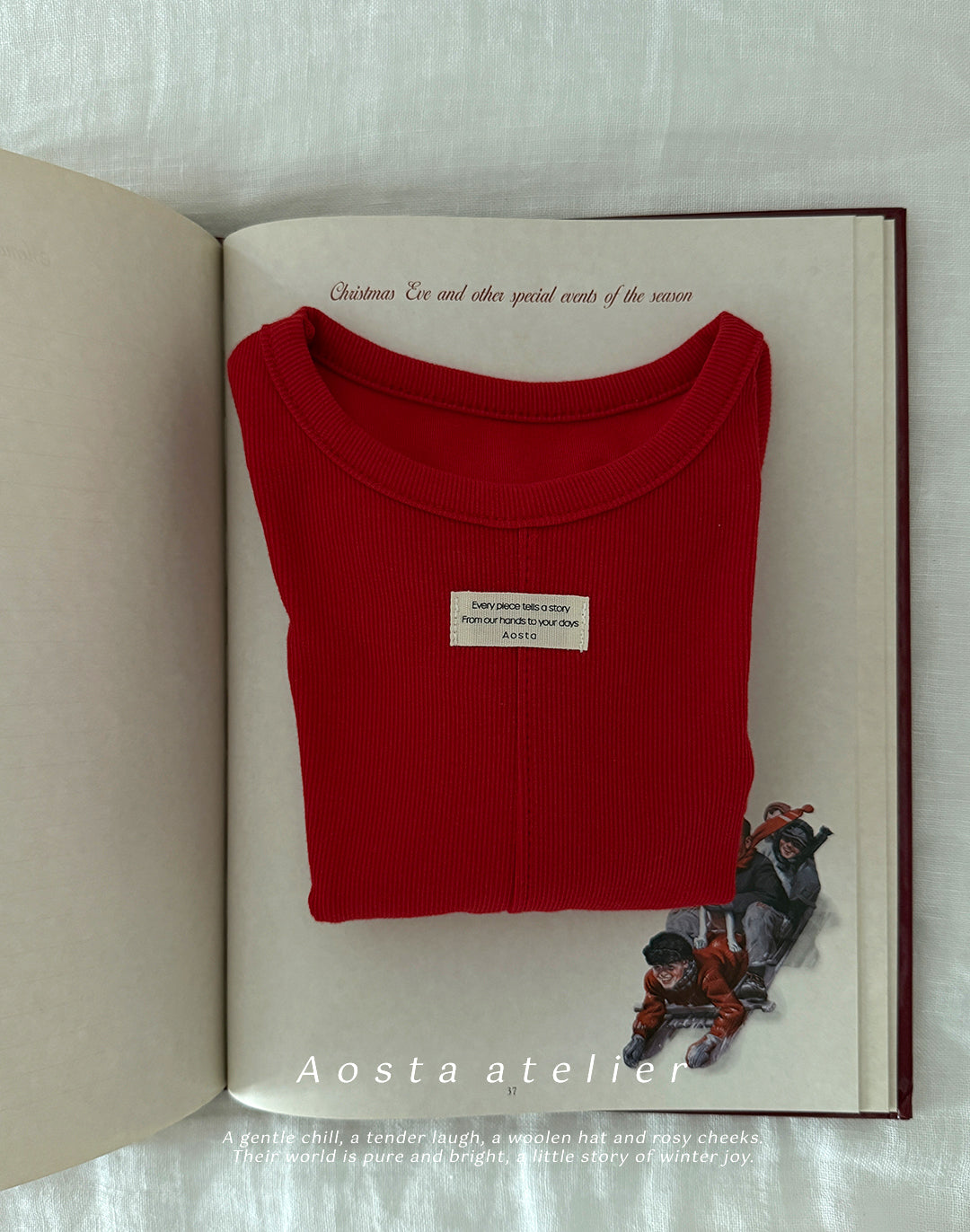 ［Aosta］Everyday tee