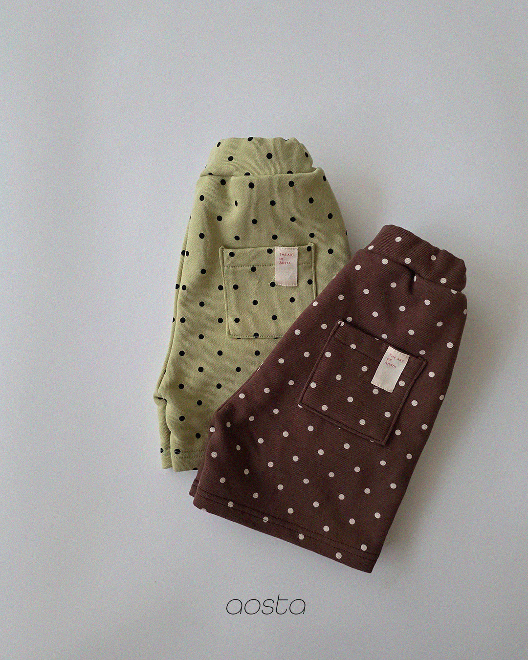 ［Aosta］Dot Tongtong Pants
