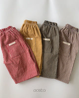 ［Aosta］Louis Stripe Pants