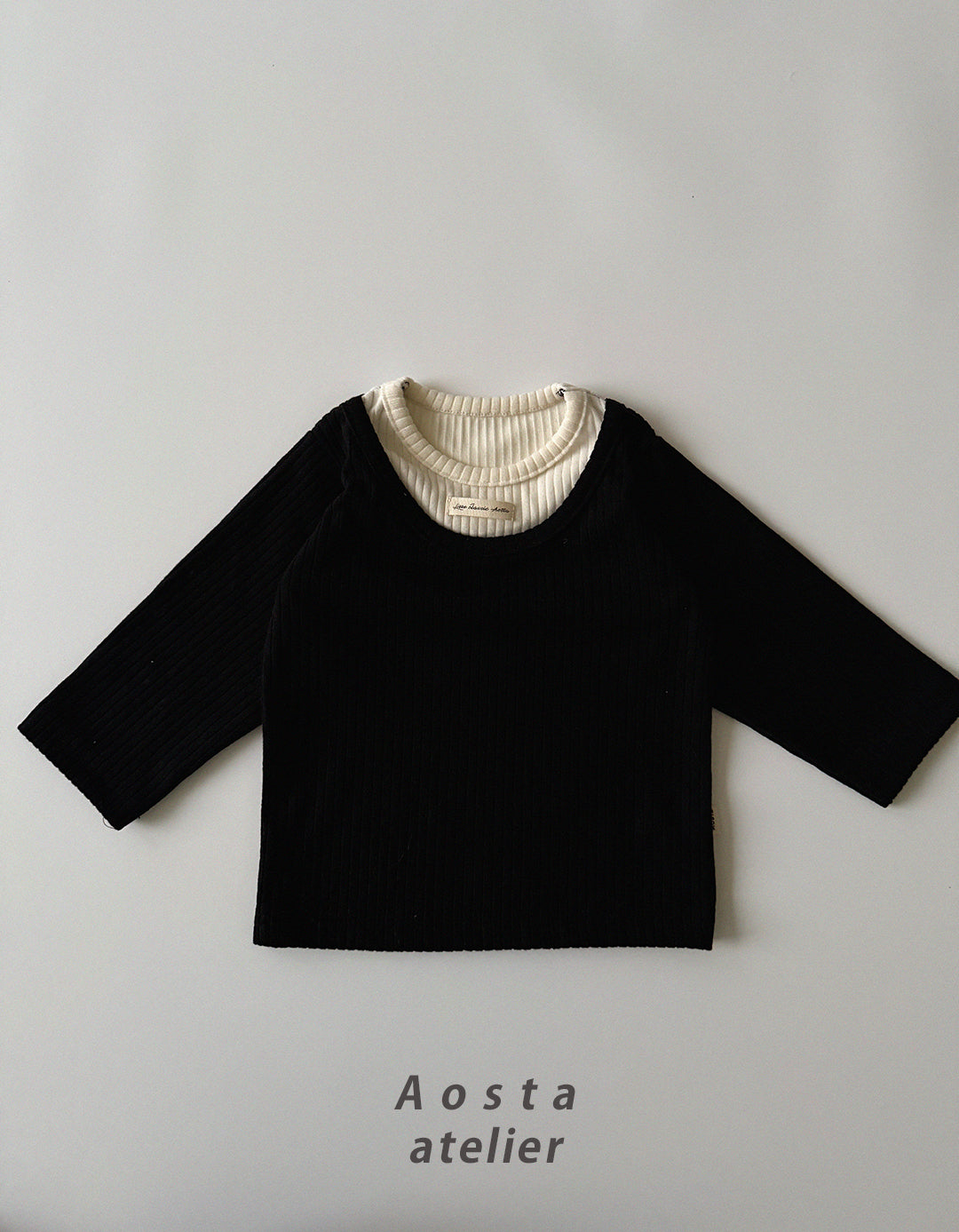 ［Aosta］Layered tee