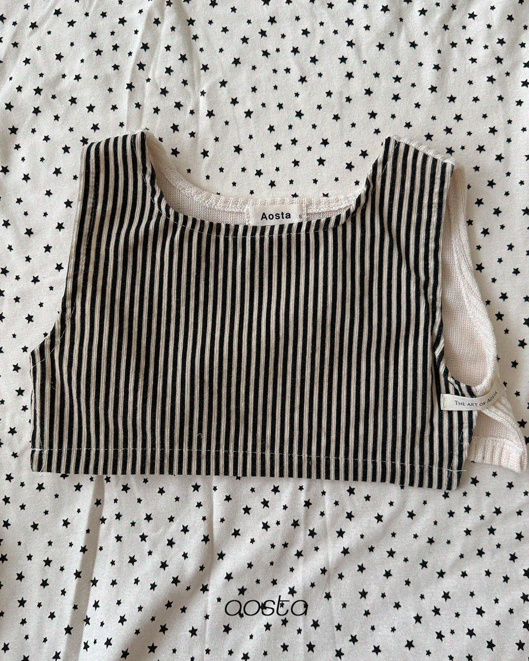 ［Aosta］Louis Stripe Vest