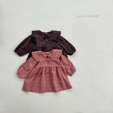 ［mimi market］Mail collar one-piece