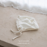 ［mkids］Soft frill bonnet