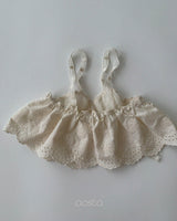 ［Aosta］Lace Bustier