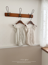 Charming frill rompers