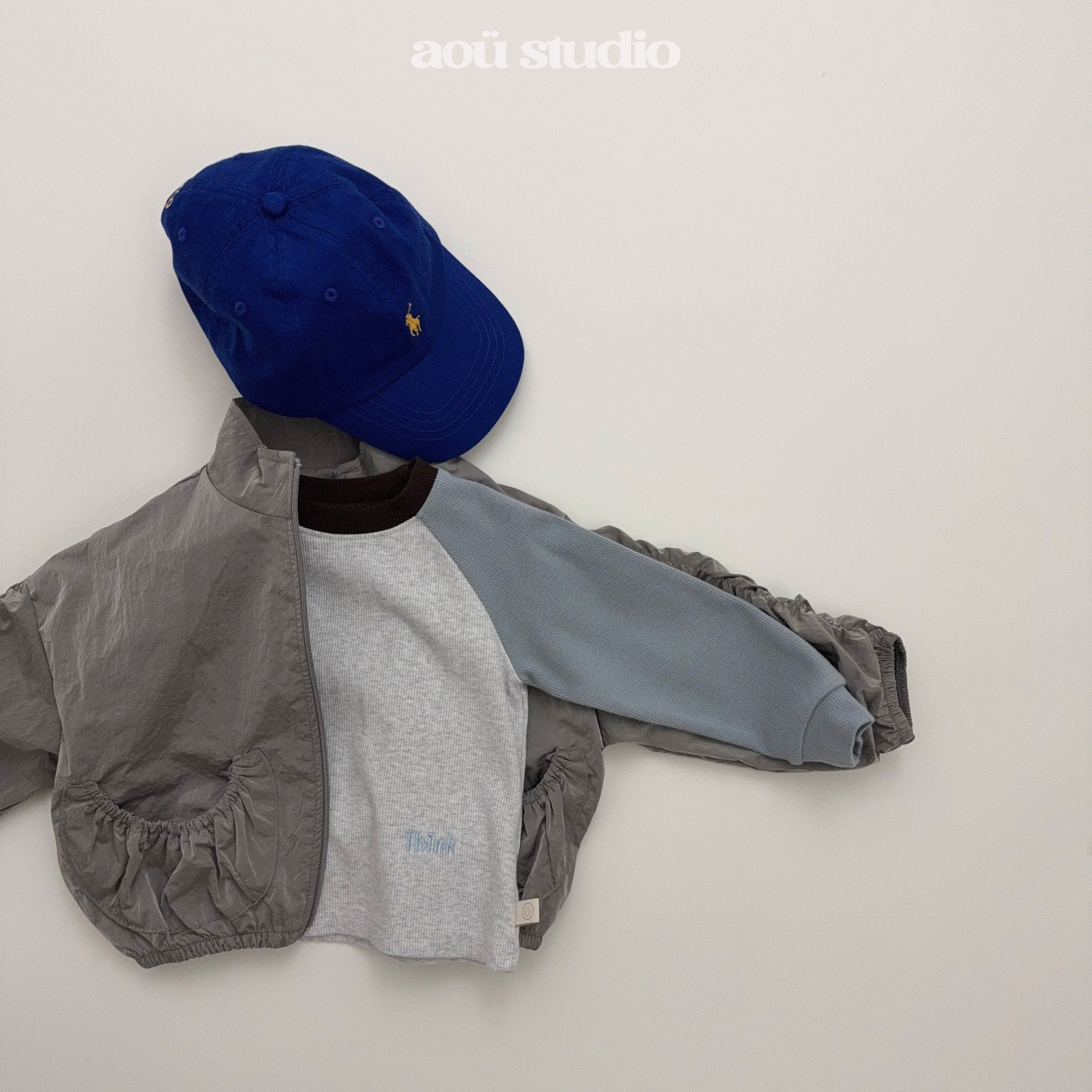 ［aou studio］Think raglan tee