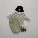 ［aou studio］French stripe tee