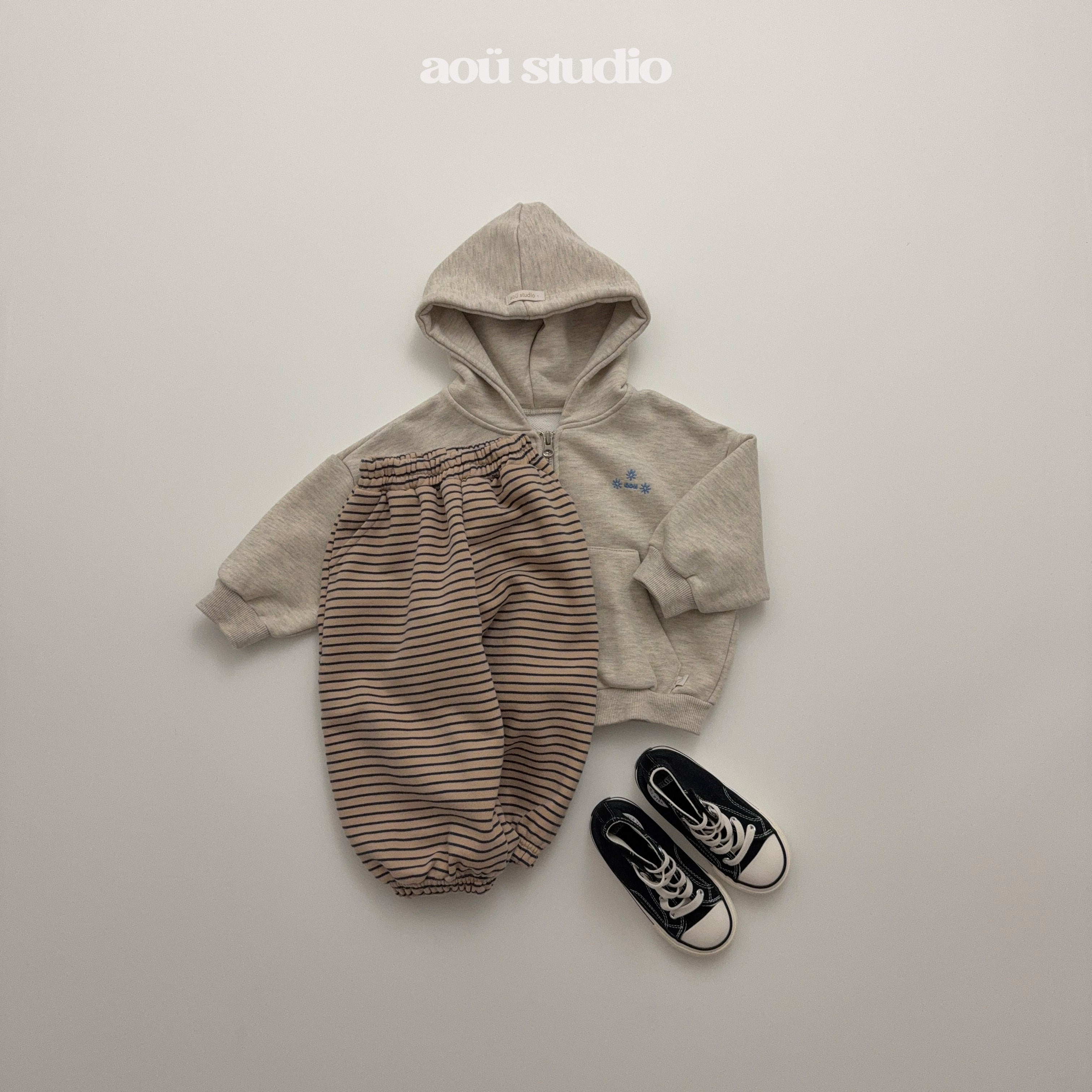 ［aou studio］Aou hood zip up