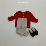 ［aou studio］Pocket cardigan