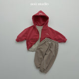 ［aou studio］Aou hood zip up