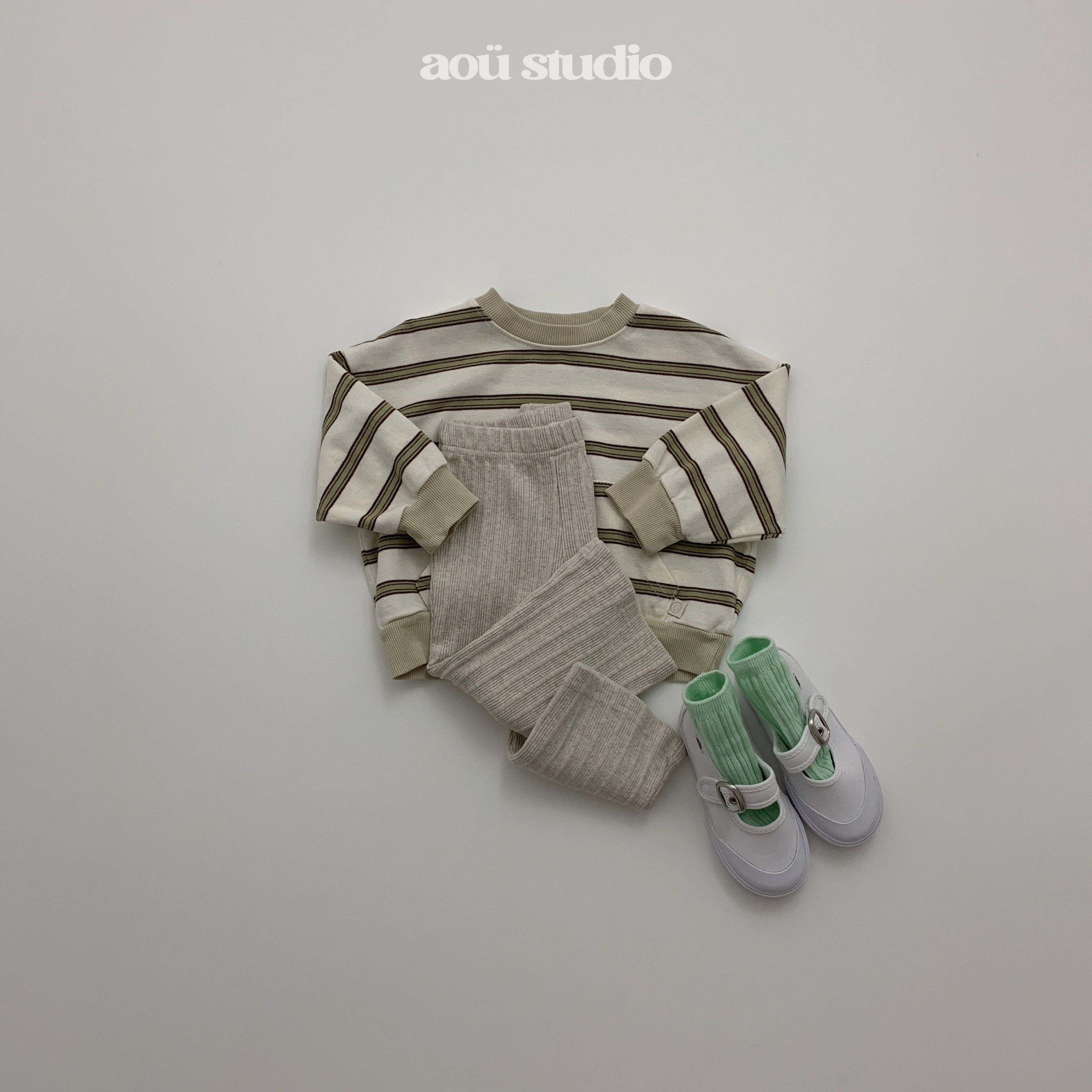 ［aou studio］Coco flare leggings