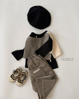 ［Aosta］Louis Stripe Pants