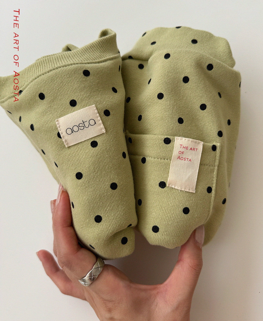 ［Aosta］Dot Tongtong Vest