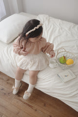 *Noeul.made* Gelato smock blouse