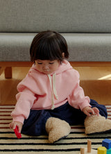 [whitesketchbook] Fleece tuck pants