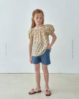 ［ROSETTE］Soda denim short pants
