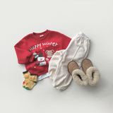 [whitesketchbook] Fleece tuck pants
