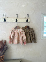 [OREN] Rivka frill blouse