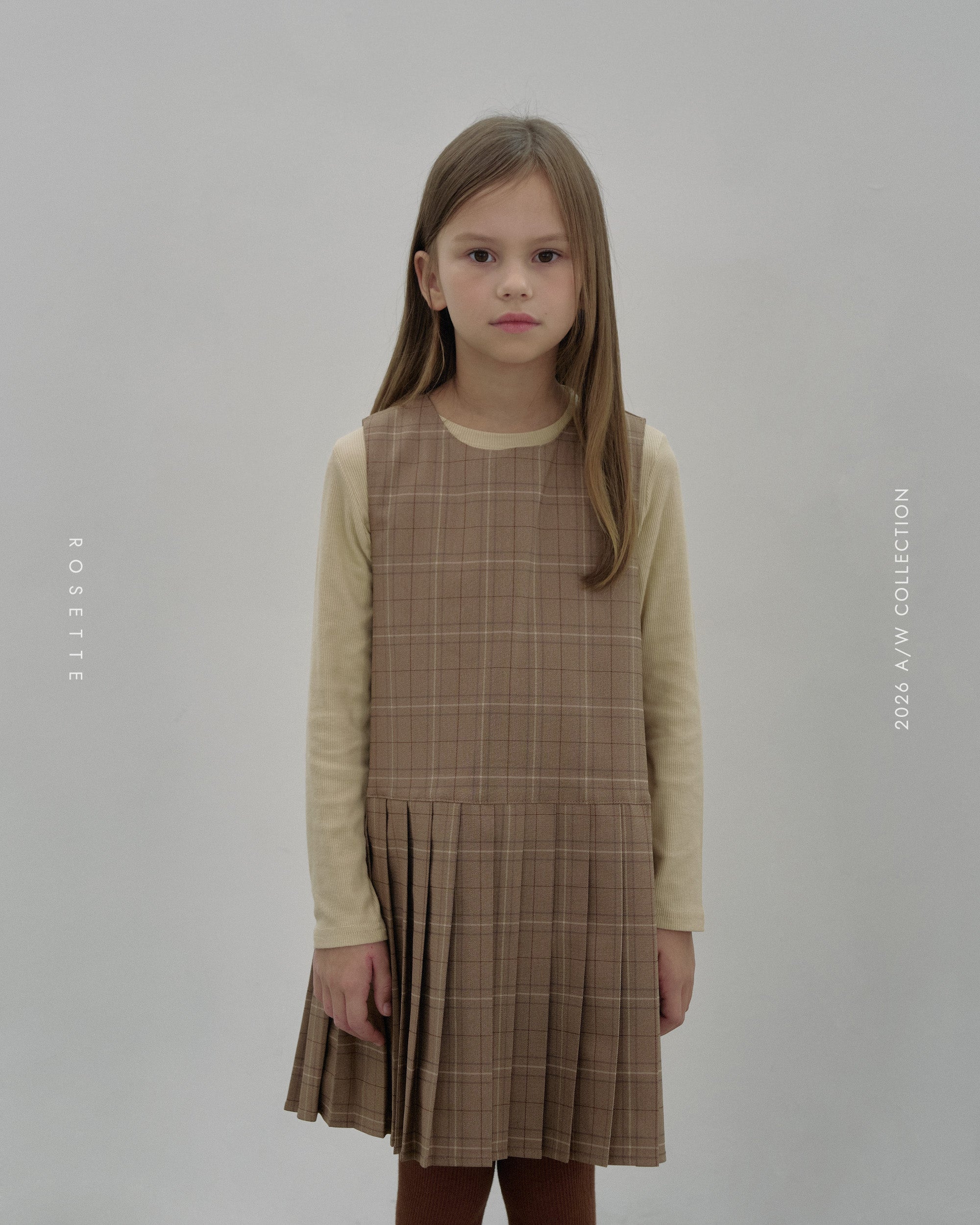 ［ROSETTE］Ivy check one-piece