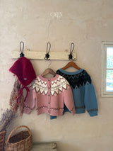 [OREN] Oslo reversible knit cardigan
