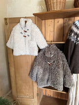 [OREN] Berni toggle fur jacket