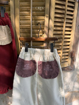 [OREN] Naomi frill corduroy pants